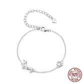 Simple Cute  Silver Bracelet